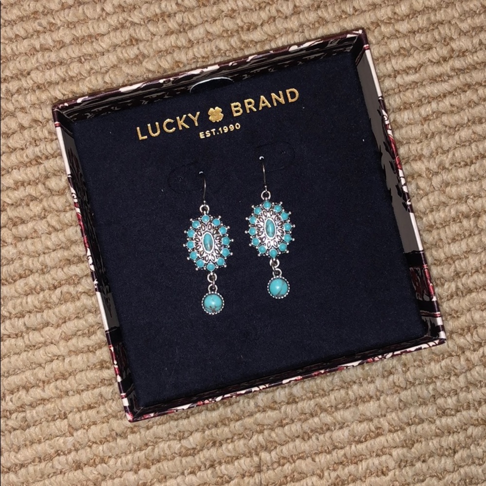 Lucky Brand Turquoise Earrings